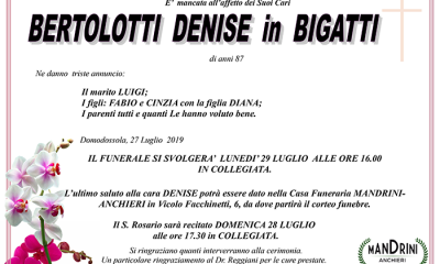 FUNEBRE bertolotti