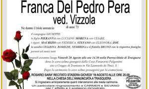 Franca Del Pedro Pera ved. Vizzola