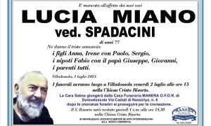 LUCIA MIANO ved. SPADACINI