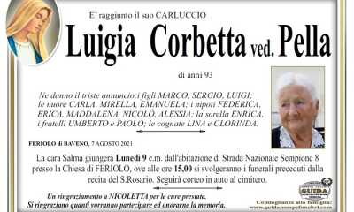 Luigia Corbetta ved. Pella