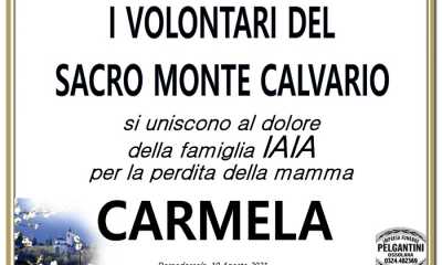 Partecipazione Volontari Sacro Monte Calvario per Carmela Quartulli