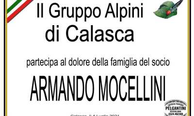 Partecipazioni Alpini di Calasca per ARMANDO MOCELLINI