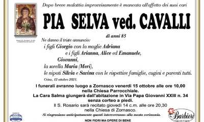 Pia Selva ved. Cavalli