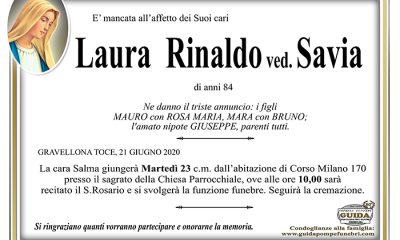 RINALDO SAVIA