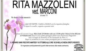 Rita Mazzoleni ved. Marconi
