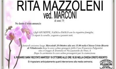 Rita Mazzoleni ved. Marconi