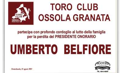 TORO CLUB OSSOLA GRANATA Belfiore Umberto