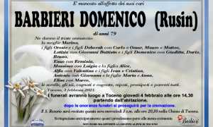 annuncio Barbieri Domenico