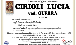 annuncio Cirioli Lucia