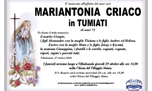 annuncio Criaco Mariantonia