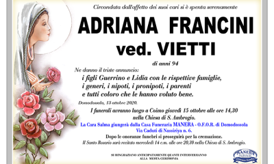 annuncio Francini Adriana 1