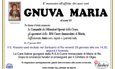 annuncio Gnuva Maria