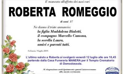 annuncio Roberta Romeggio