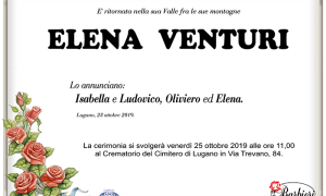 annuncio Venturi Elena