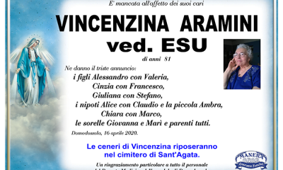 annuncio Vincenzina Aramini
