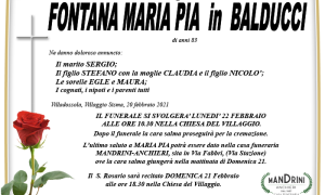 balducci funebre FONTANA MARIA