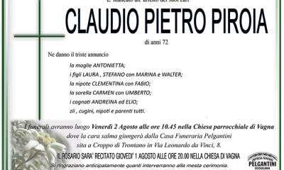claudio piero PIROIA