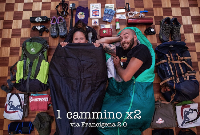 daniela andrea via francigena