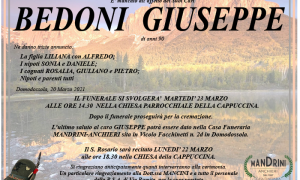funebre BEDONI GIUSEPPE