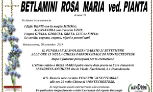 funebre BETLAMINI ROSA