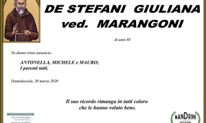 funebre DE STEFANI GIULIANA