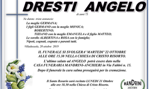 funebre DRESTI ANGELO