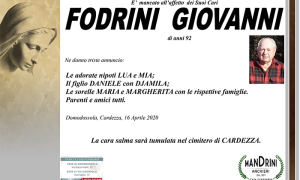 funebre FODRINI GIOVANNI