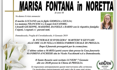 funebre FONTANA MARISA