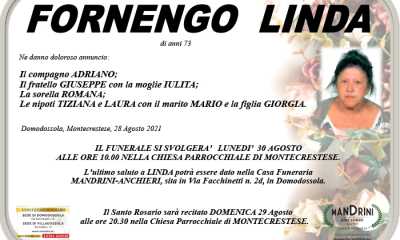 funebre FORNENGO LINDA