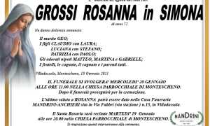 funebre GROSSI ROSANNA