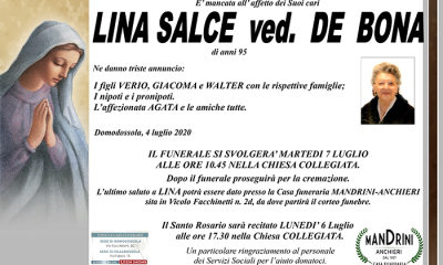 funebre LINA SALCE