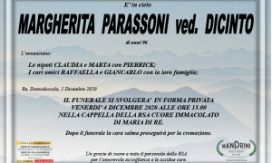 funebre MARGHERITA PARASSONI