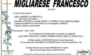 funebre MIGLIARESE FRANCESCO