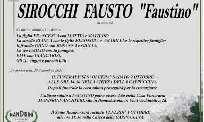 funebre SIROCCHI FAUSTO