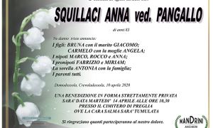 funebre SQUILLACI ANNA