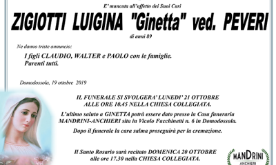 funebre ZIGIOTTI LUIGINA