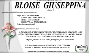 funebre bloise giuseppina