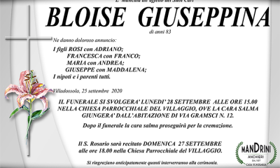 funebre bloise giuseppina