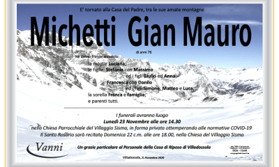 gianMauro Annuncio mod. 303 Michetti 2