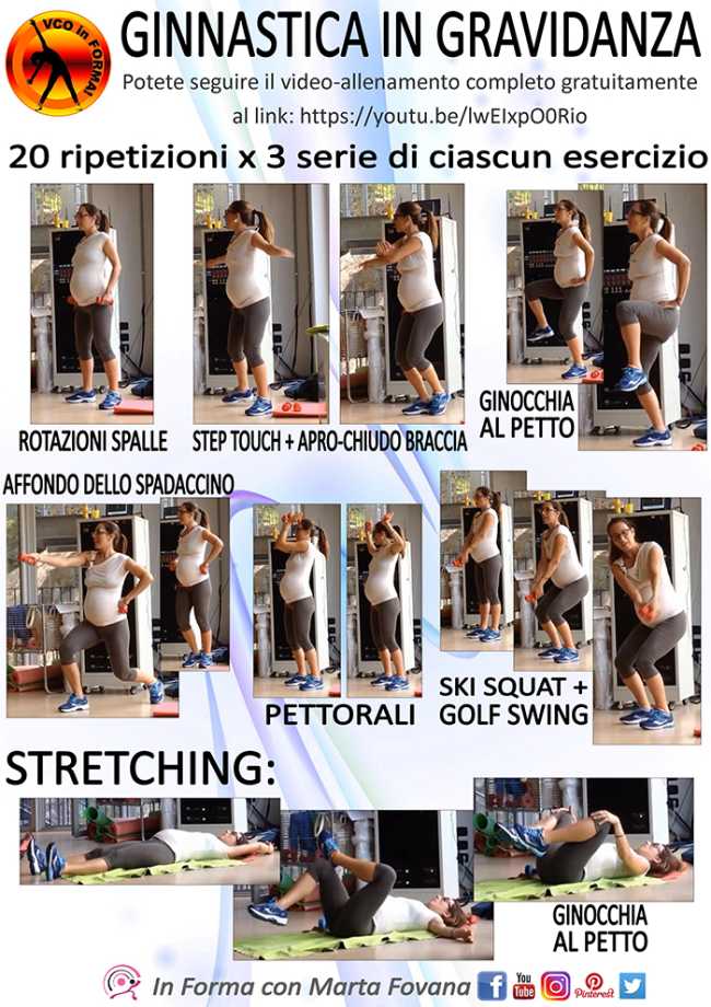 ginnastica in gravidanza