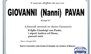 giovanni nanni Pavan