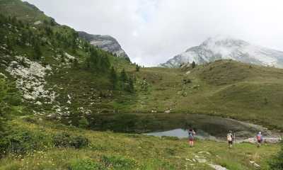 laghetto montagna