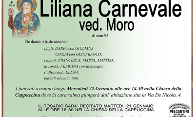 liliana in moro CARNEVALE