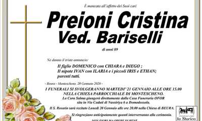 manifesto preioni crisitna ved