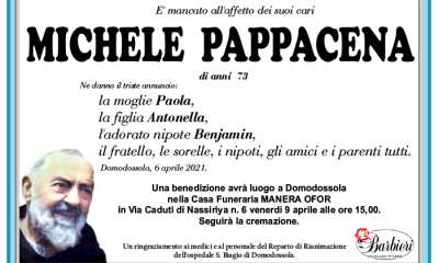michele annuncio Pappacena