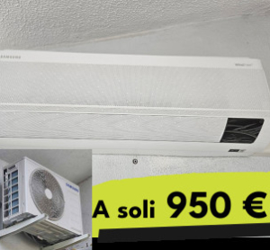 Condizionatore Samsung con doppio split