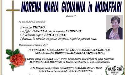 morena maria giovanna in modaffari