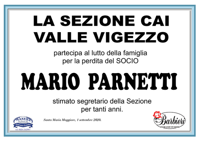part. CAI Parnetti Mario
