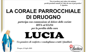 partec. CORALE PARROCCHIALE DRUOGNO Margaroli Lucia
