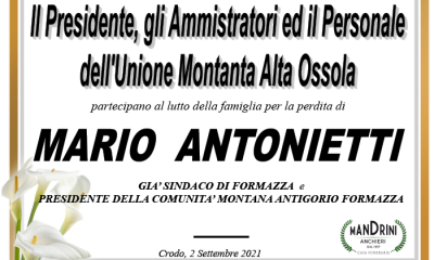 partecipazione ANTONIETTI MARIO PER UNIONE ALTA OSSOLA